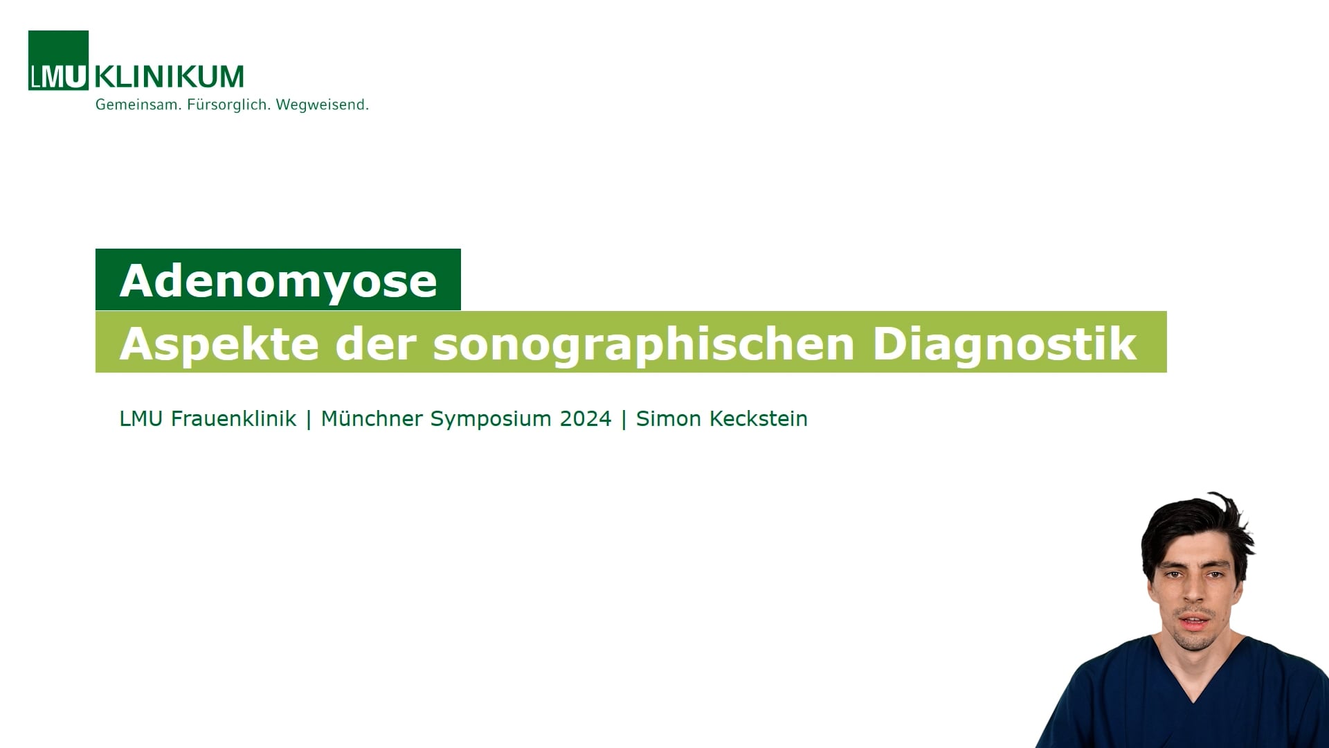 Thumbnail von Adenomyose – Aspekte der sonographischen Diagnostik