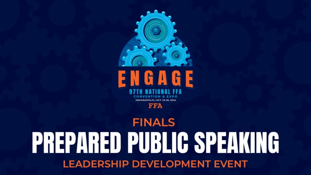 2024 Prepared Public Speaking Finals Hall