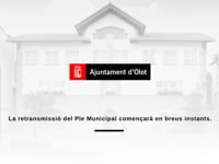 Ajuntament d'Olot | Ple Municipal d'Octubre 2024