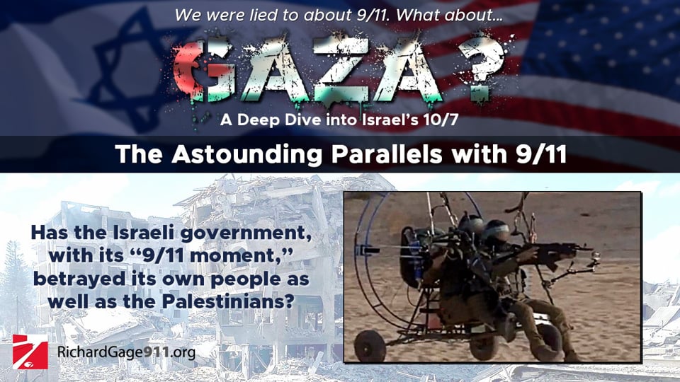 Similarity Between 9/11 and 'Israel's 9/11'- An Interview with Richard Gage!