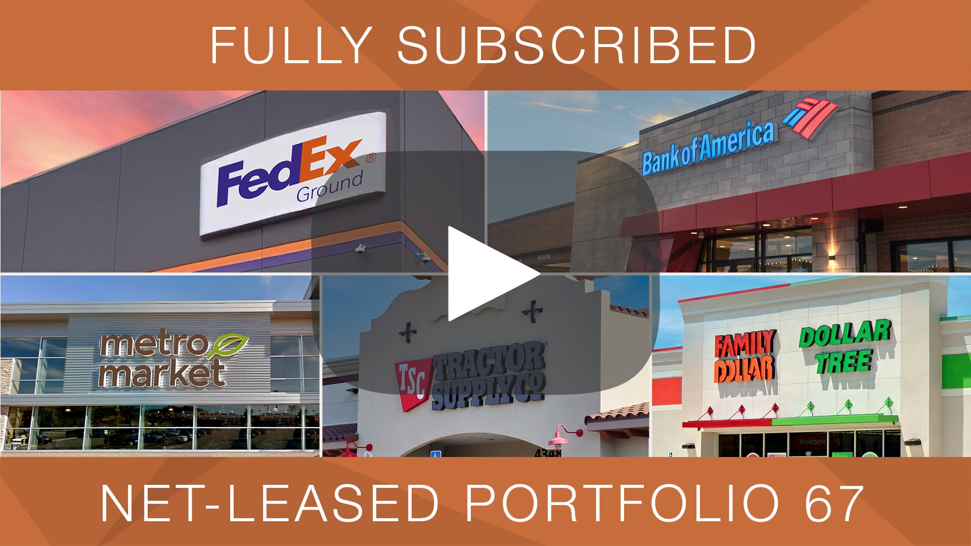 Net-Leased Portfolio 67 DST: Fully Subscribed