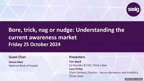 SASIG Webinar - Bore, trick, nag or nudge: Understanding the current awareness market 2024-10-25 10:00:22