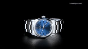 Pre-Owned Rolex Oyster Perpetual Womens 31mm Automatic Stainless Steel Watch