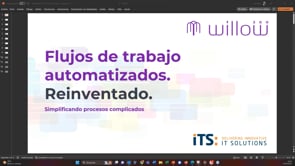 Print.Copy.Scan Webinar - Presentamos Willow360 - Flujos de trabajo automatizados reinventados (ES)