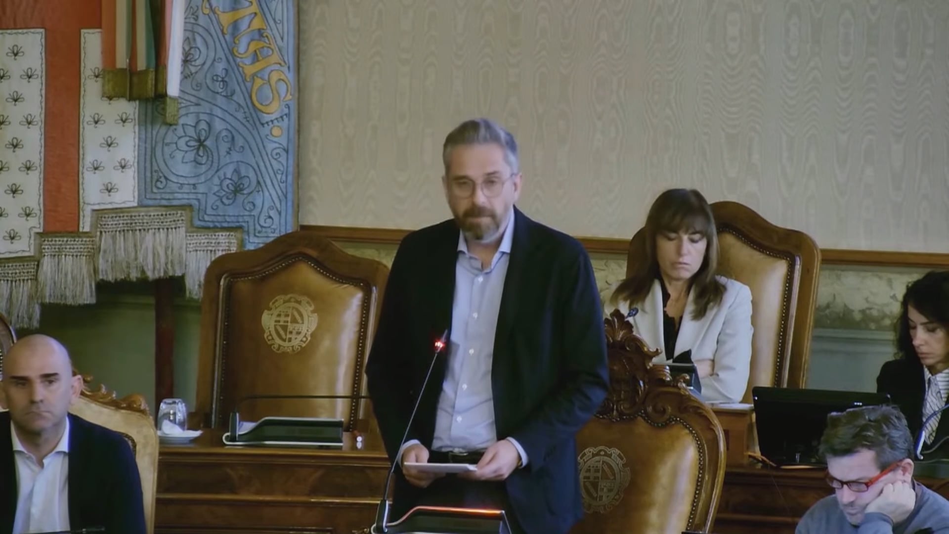 Lepore tuona dal Consiglio: non ci faremo intimidire!