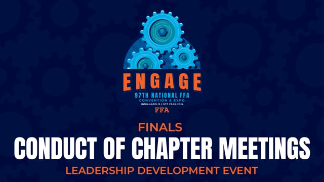 2024 Conduct of Chapter Meetings Finals Hall