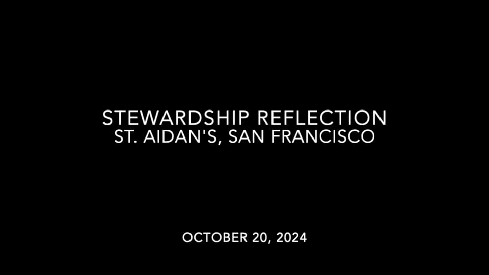 Stewardship Reflection