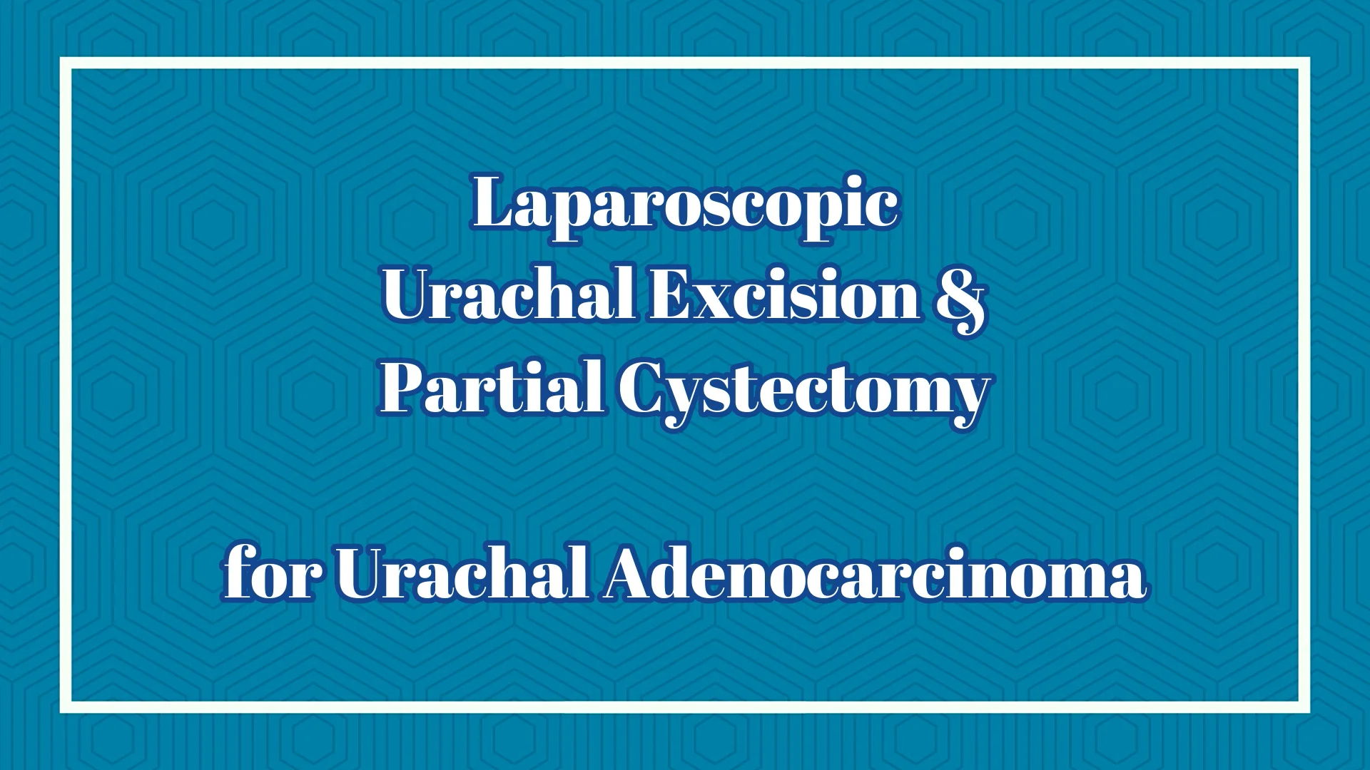 AM25-1611-Lap. Urachal Excision