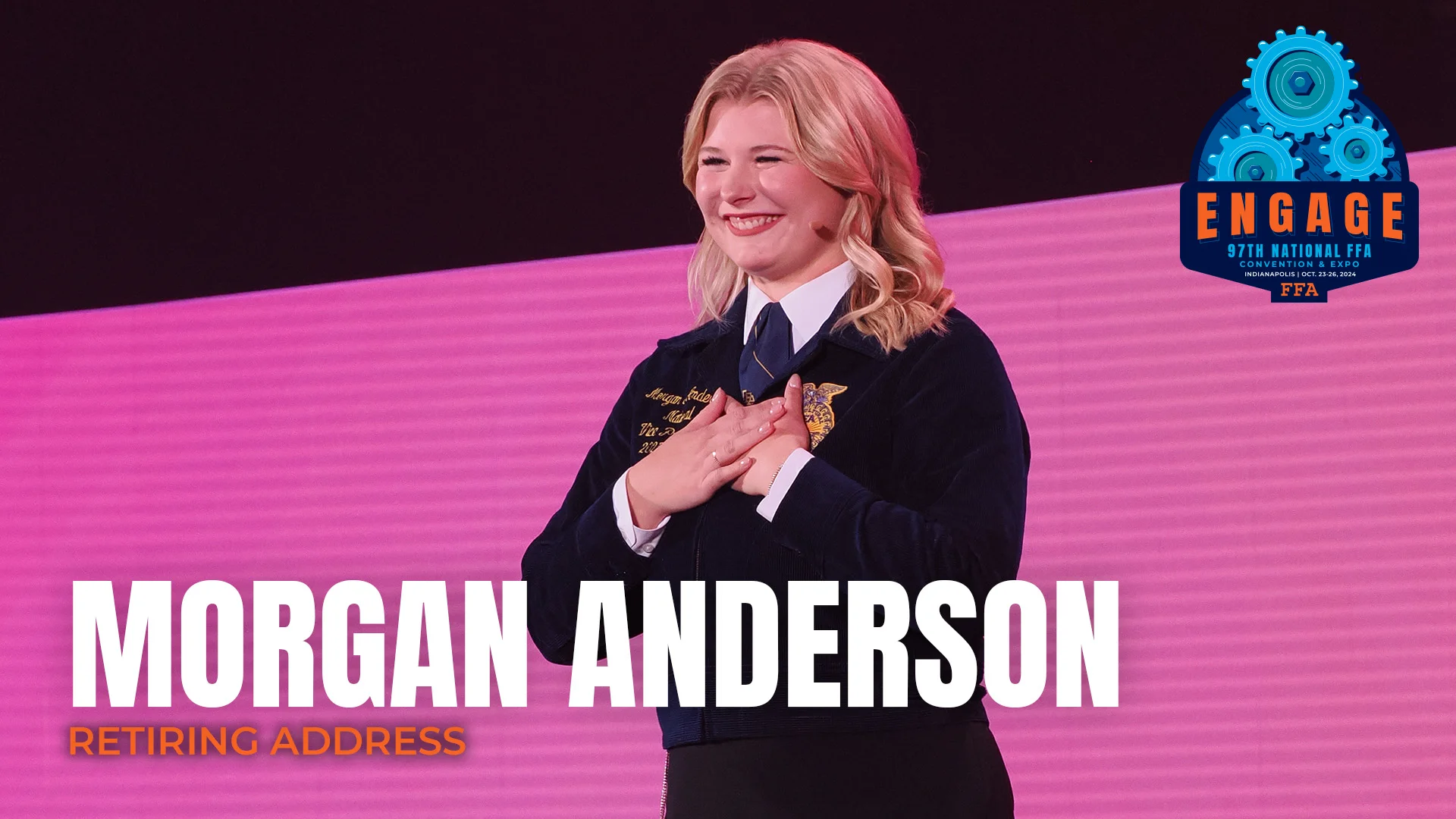 “The Gift to the Whole World” | Morgan Anderson 2024 Retiring Address