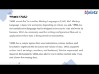 YAML in Docker