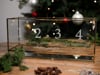 Tuikkuteline nimellä, kullanvärinen - Adventti