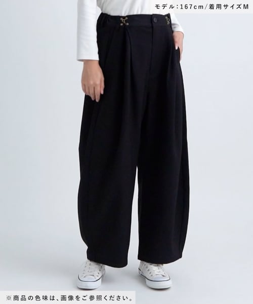てぃらさんプロデュース]ウエストタックパンツ【追加予約 