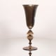 ARTEMISIA Black decorative goblet with gold stem video