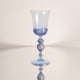 PISANO Blue gold leaf glass goblet video