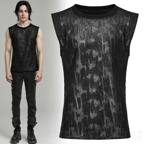 Demogorgon Black Sleeveless Men's T-shirt video