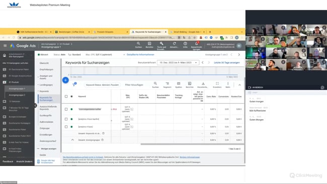 Lösungsansätze für PMax & Suchnetzwerk, Arbeistrecht & das Nirvana der unverbindlichen Suchanfragen mit Malte vom 24.10.24