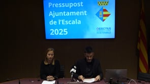 Impostos congelats i un pressupost de quasi 26,5 milions d'euros