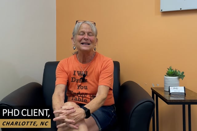 Sharon Catoe testimonial video still