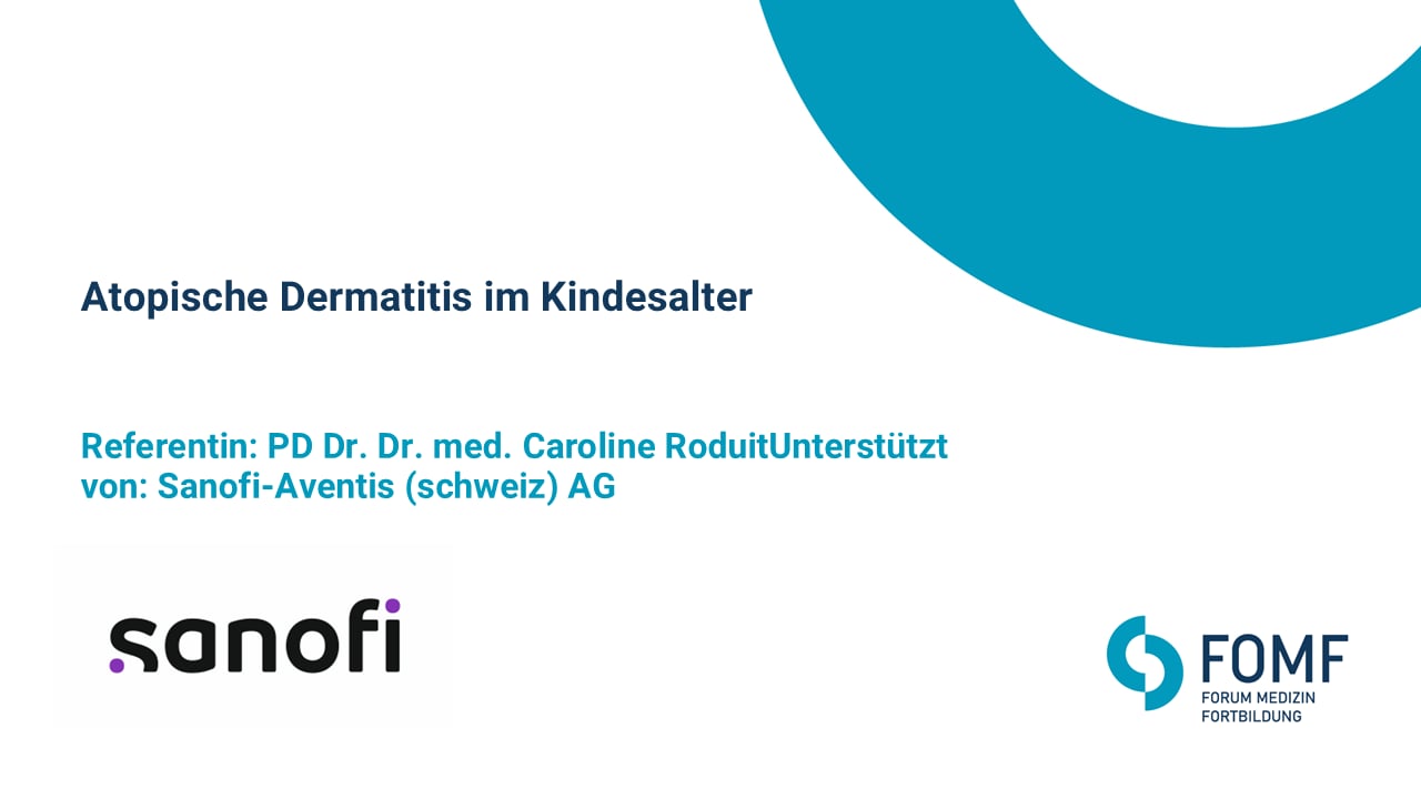 Atopische Dermatitis im Kindesalter