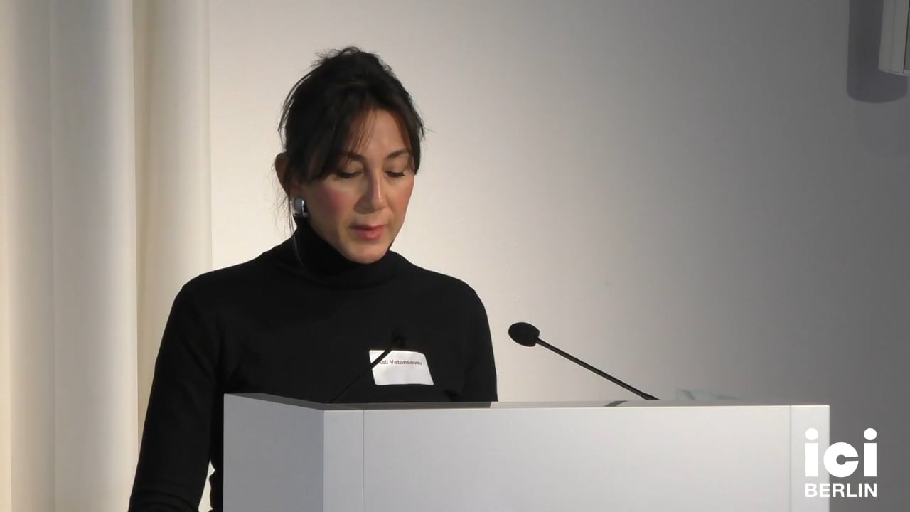 Talk by Asli Vatansever