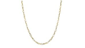 Italian 18kt Yellow Gold Twisted Cable-Link Necklace