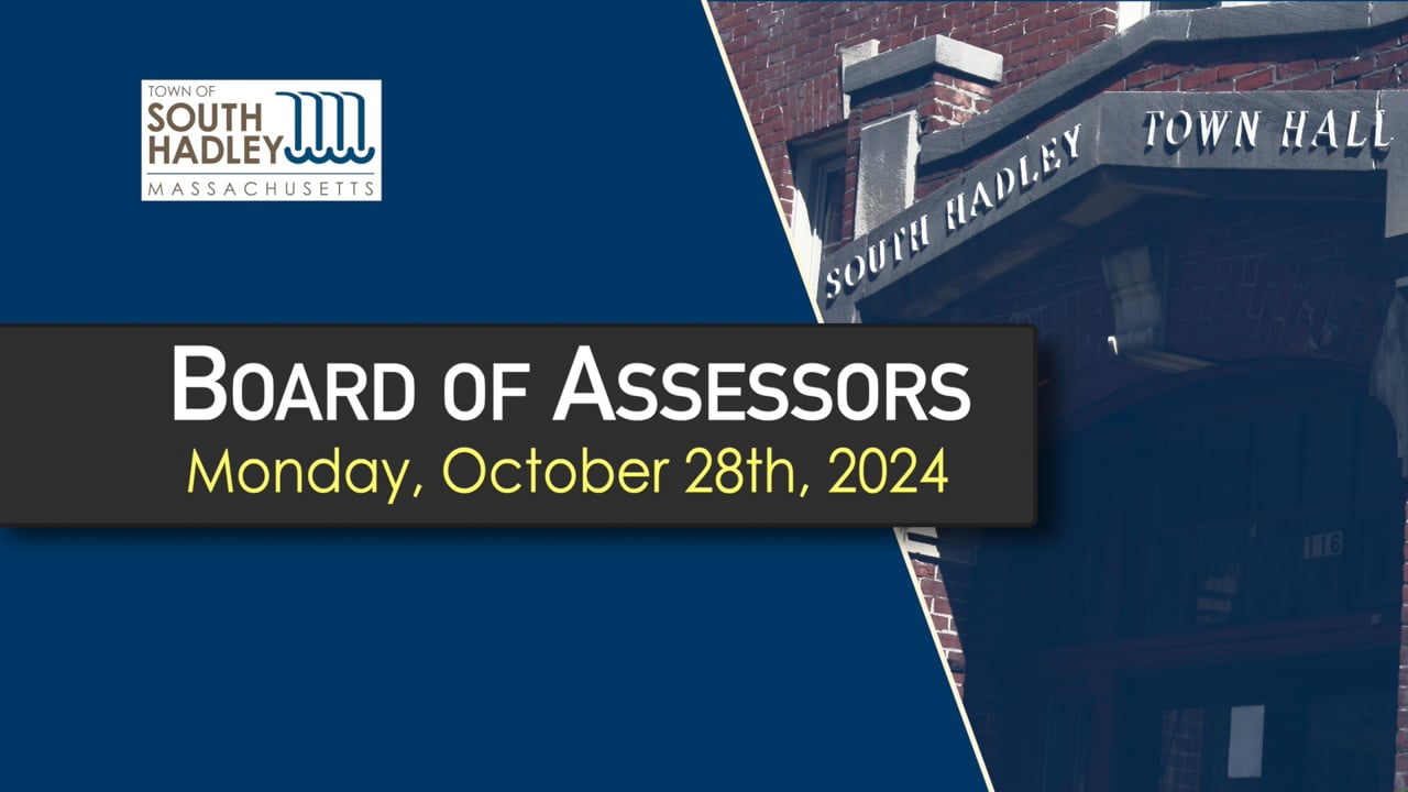 Board of Assessors: 10/28/2024