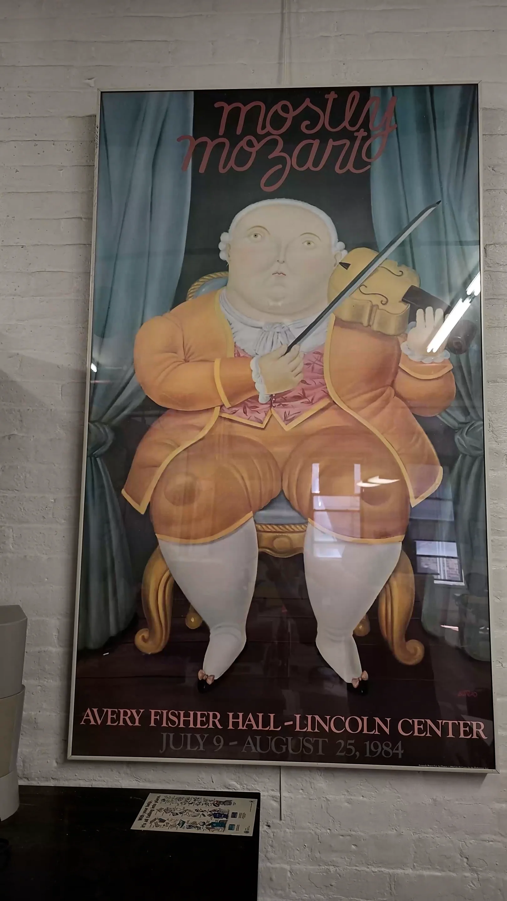 Mostly Mozart (1984) by Fernando Botero | Artsy