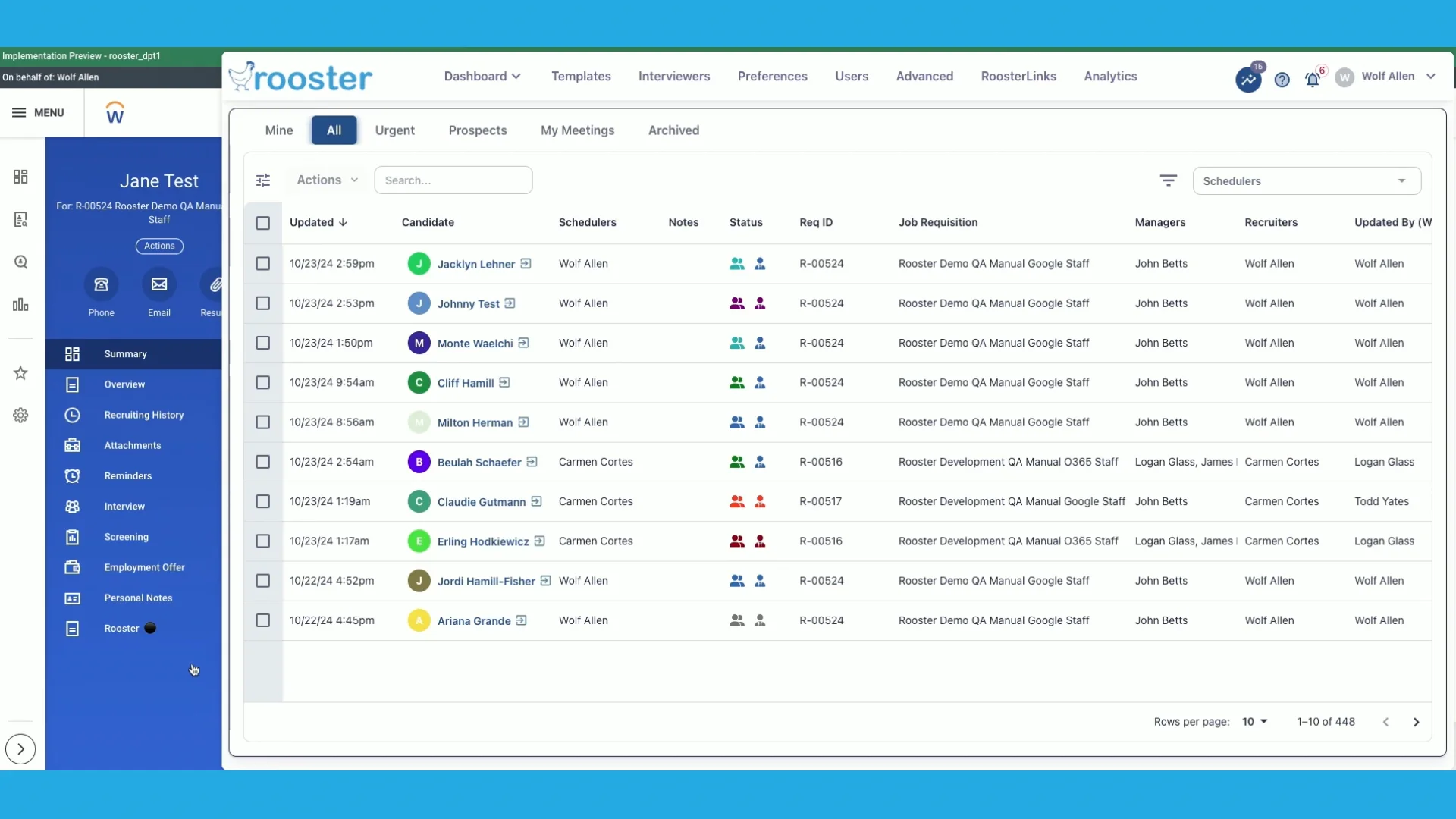 Rooster Workday Browser Extension