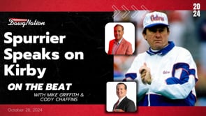 Steve Spurrier makes his case for who will win UGA vs UF | On The Beat