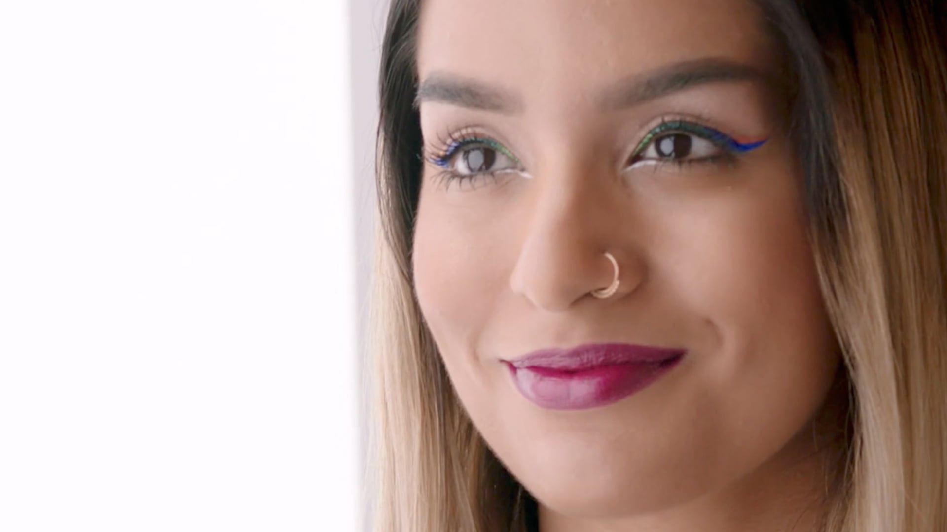 Multicolored Cat Eye