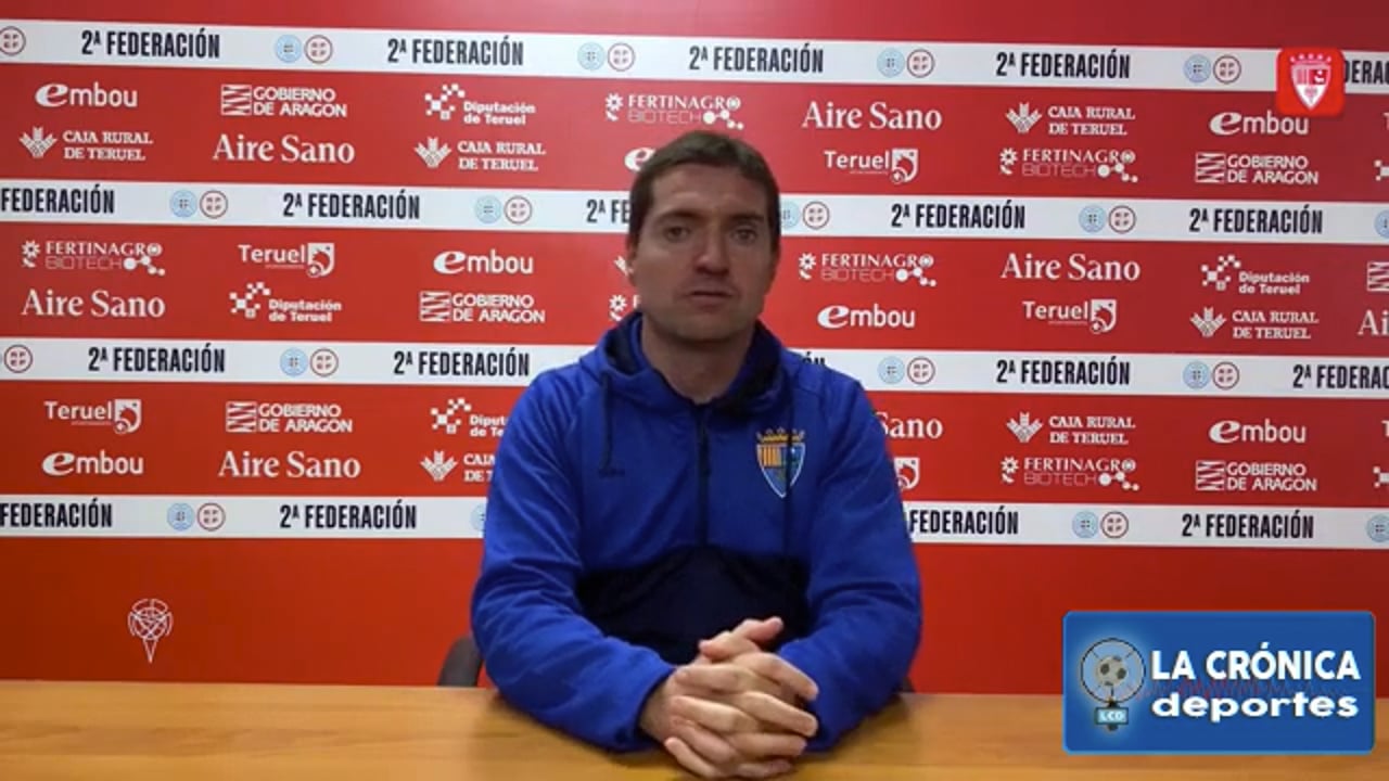 UNAI MENDIA (Entrenador Teruel) CD Teruel 2-2 SD Ejea / Jor. 9 - Segunda Rfef / Gr 2