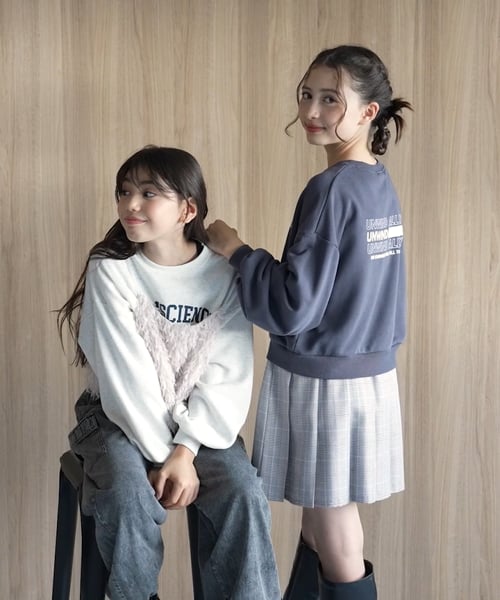 fish&Kids パッチワーク スウェット 4-5y fish&Kids パッチワーク スウェット 4-5y - トップス