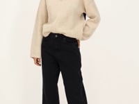 zwarte denim broek met strikjes_1