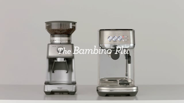 Sage the Bambino™ Plus Black Truffle Coffee Machine