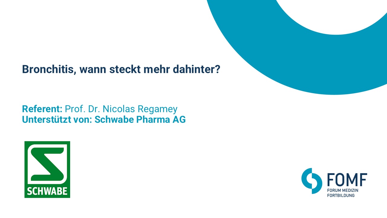 Bronchitis, wann steckt mehr dahinter?