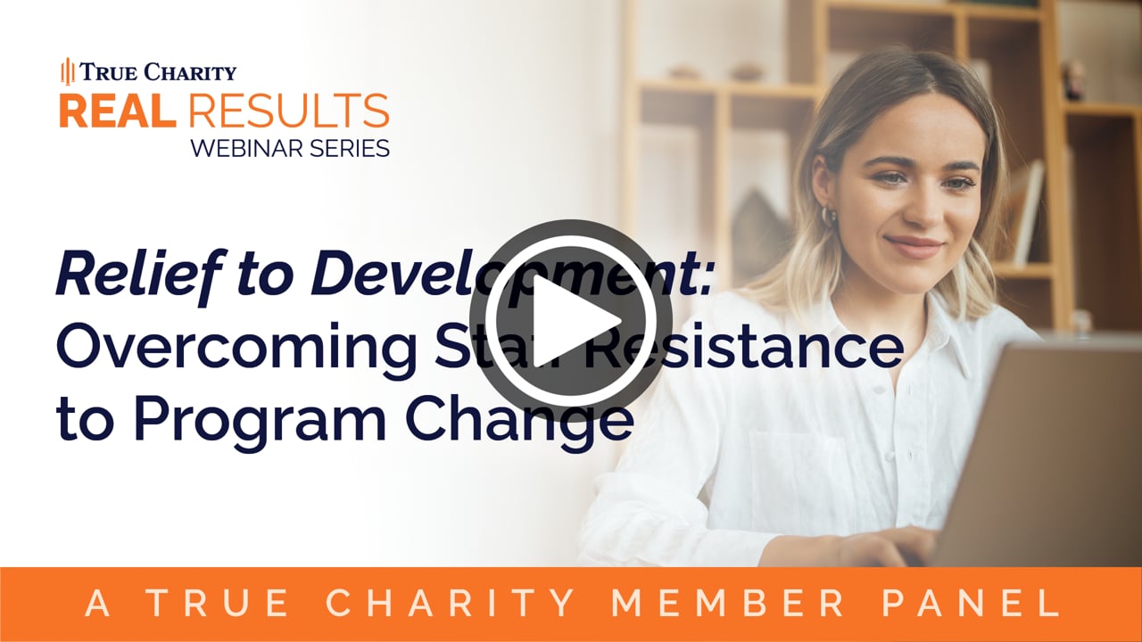 Relief to Development: Overcoming Staff Resistance to Program Change