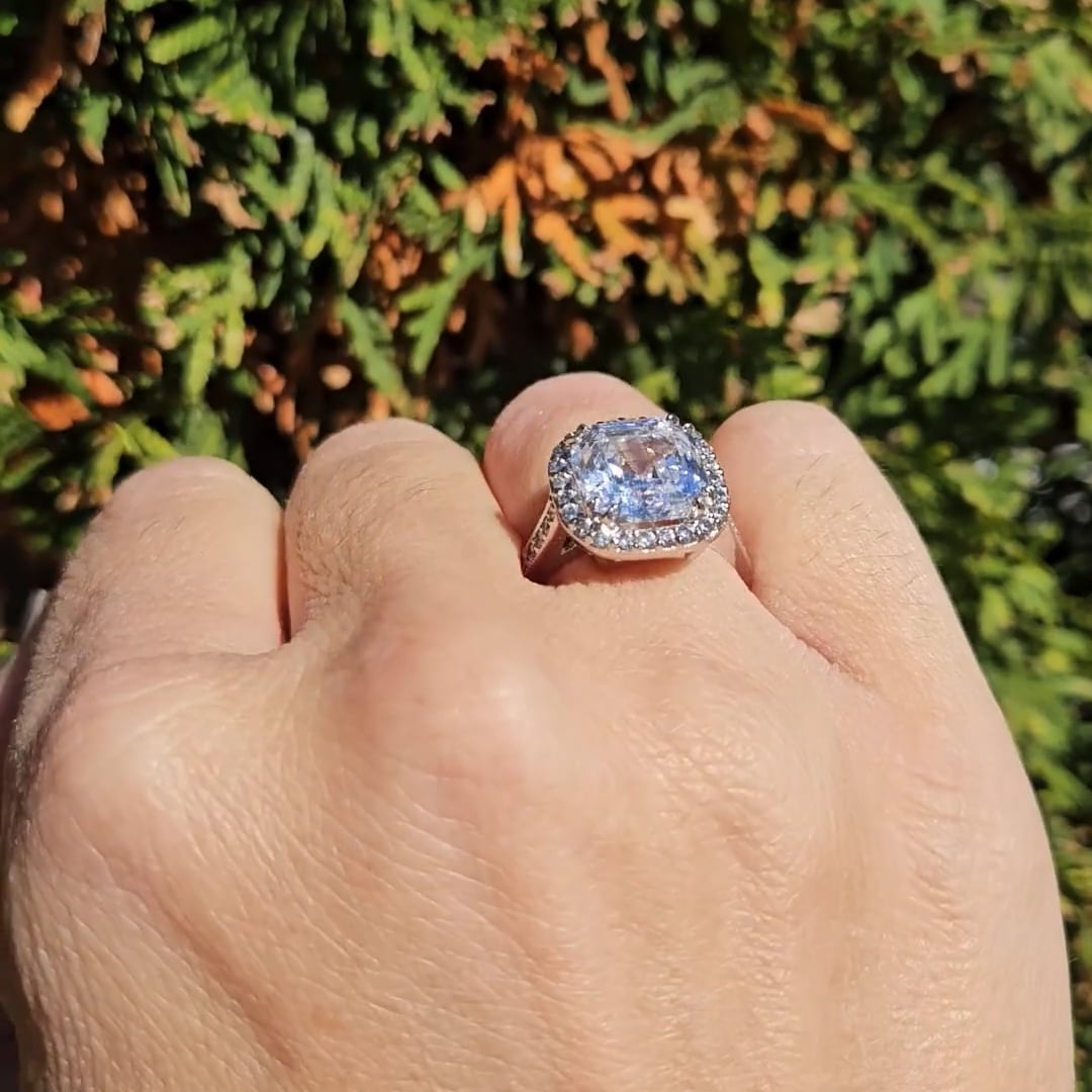 Cushion-Cut Halo Ring (5.65 TCW)