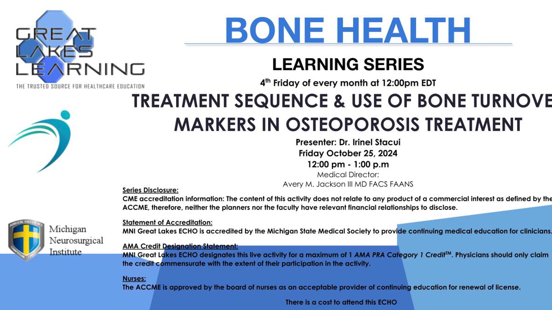 TREATMENT SEQUENCE & USE OF BONE TURNOVER MARKERS IN OSTEOPOROSIS TREATMENT 2024-10-25 16:02:02