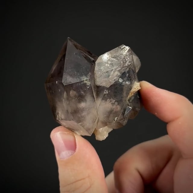 Smoky Quartz/Amethyst