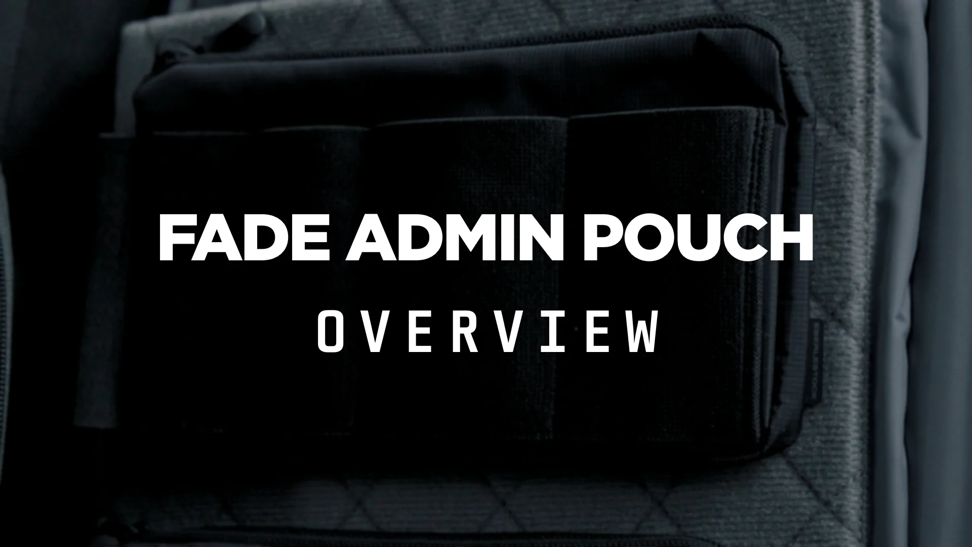 Fade Admin Pouch — Modular Document Organizer | Eberlestock