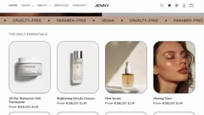 Jenny - Skincare Shopify Theme, a Shopify Template by Studio Zash (Thumbnail 2 of 11)