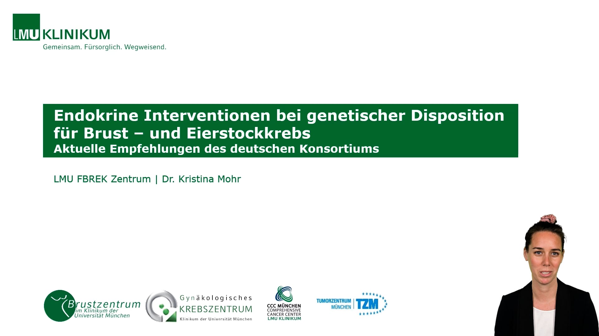 Thumbnail von Endokrine Interventionen bei genetischer Disposition für Brust- und Eierstockkrebs