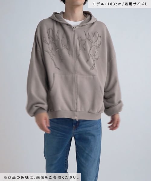 【ほぼ新品！】NOT4NERD Studフードジップパーカー ほぼ新品！】NOT4NERD Studフードジップパーカー メンズ