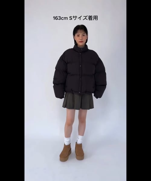 UNISEX】ASCLO／Short Padding | [公式]エーランド（ALAND）通販