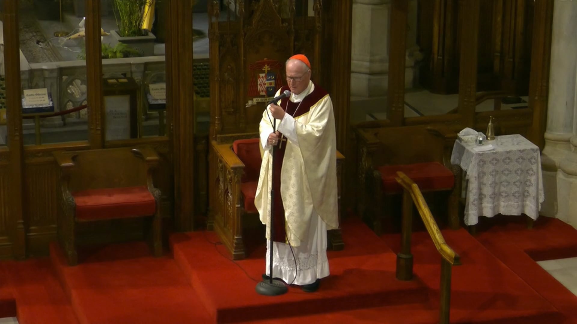 Mass from St. Patrick's Cathedral - October 30, 2024