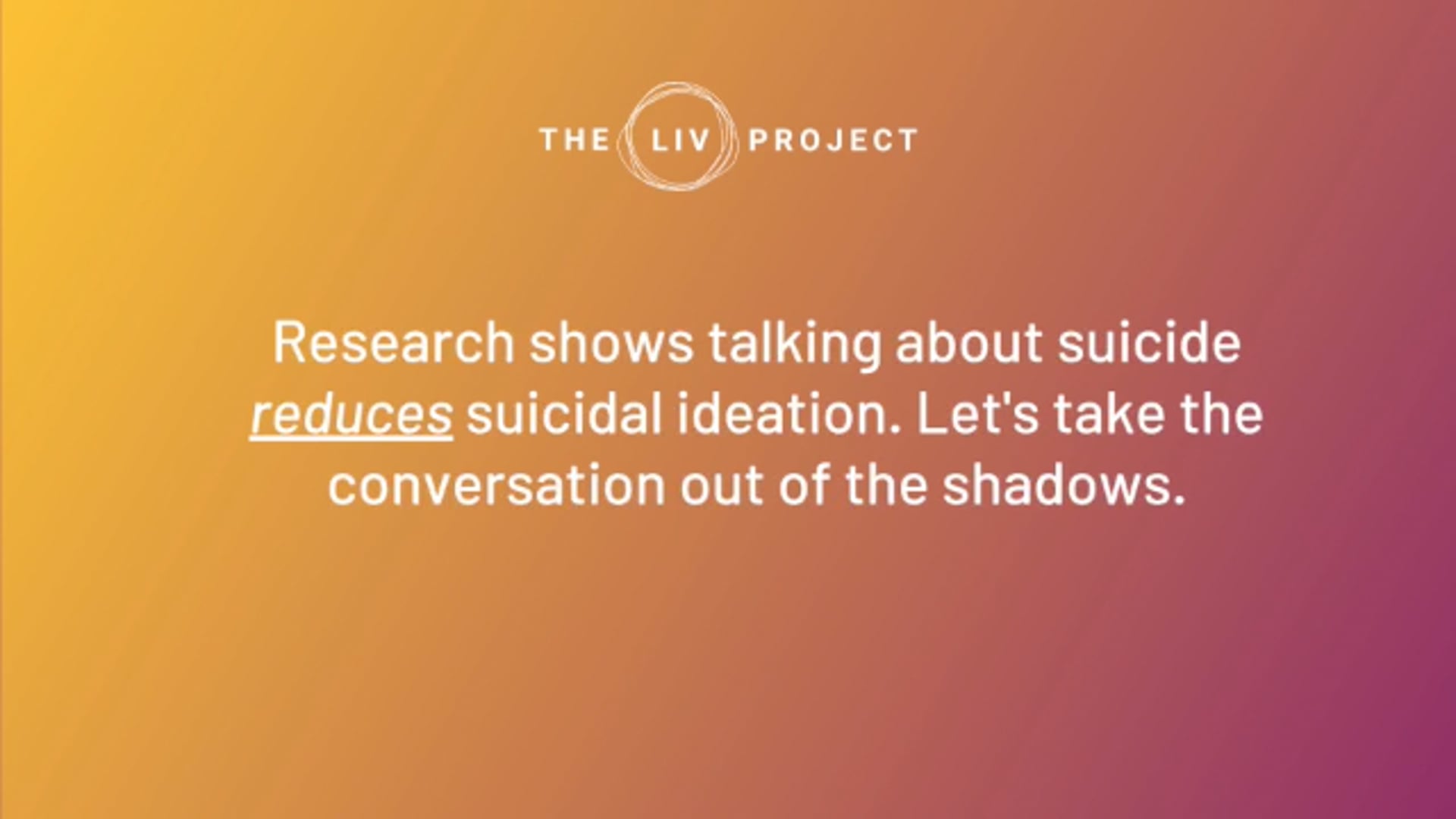 The Liv Project PSA
