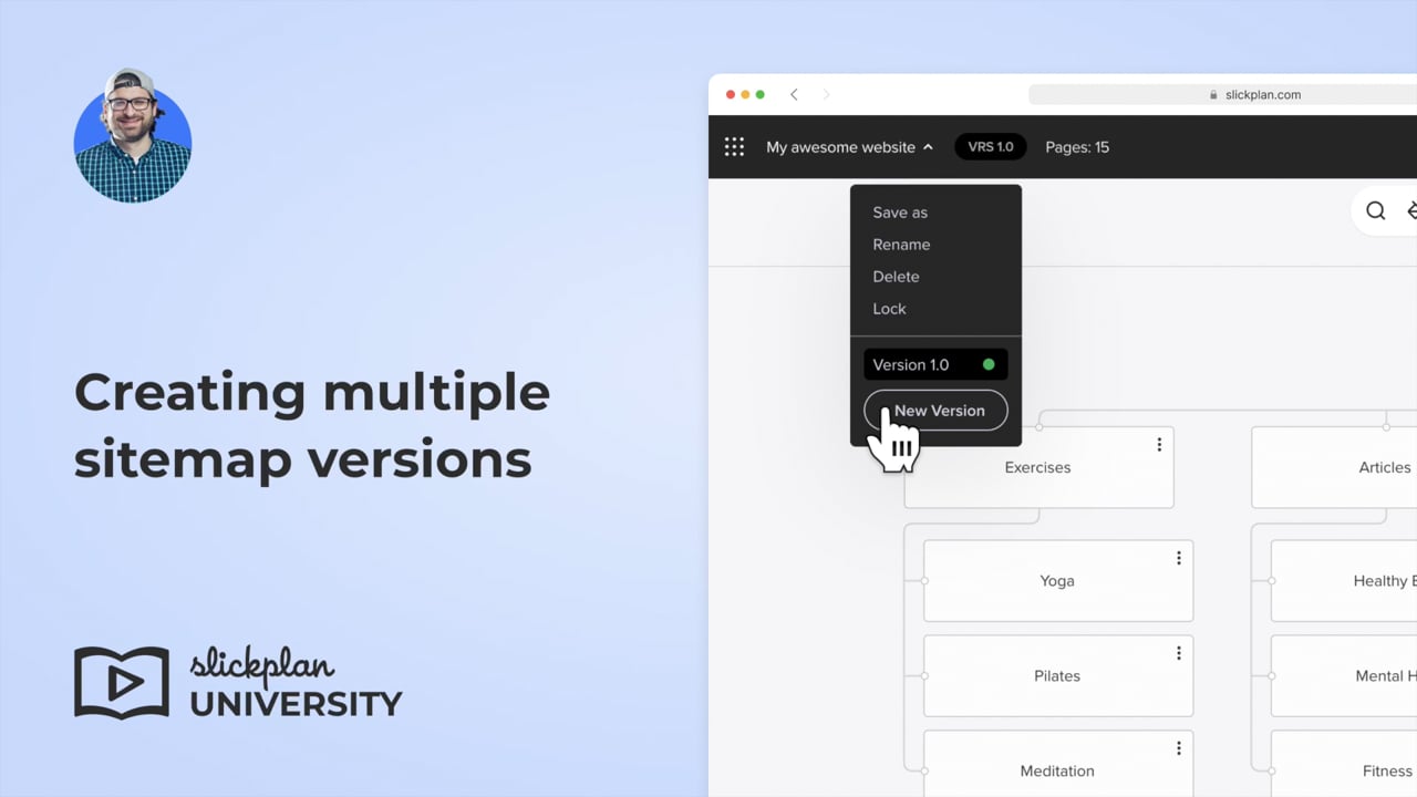 Creating multiple sitemap versions