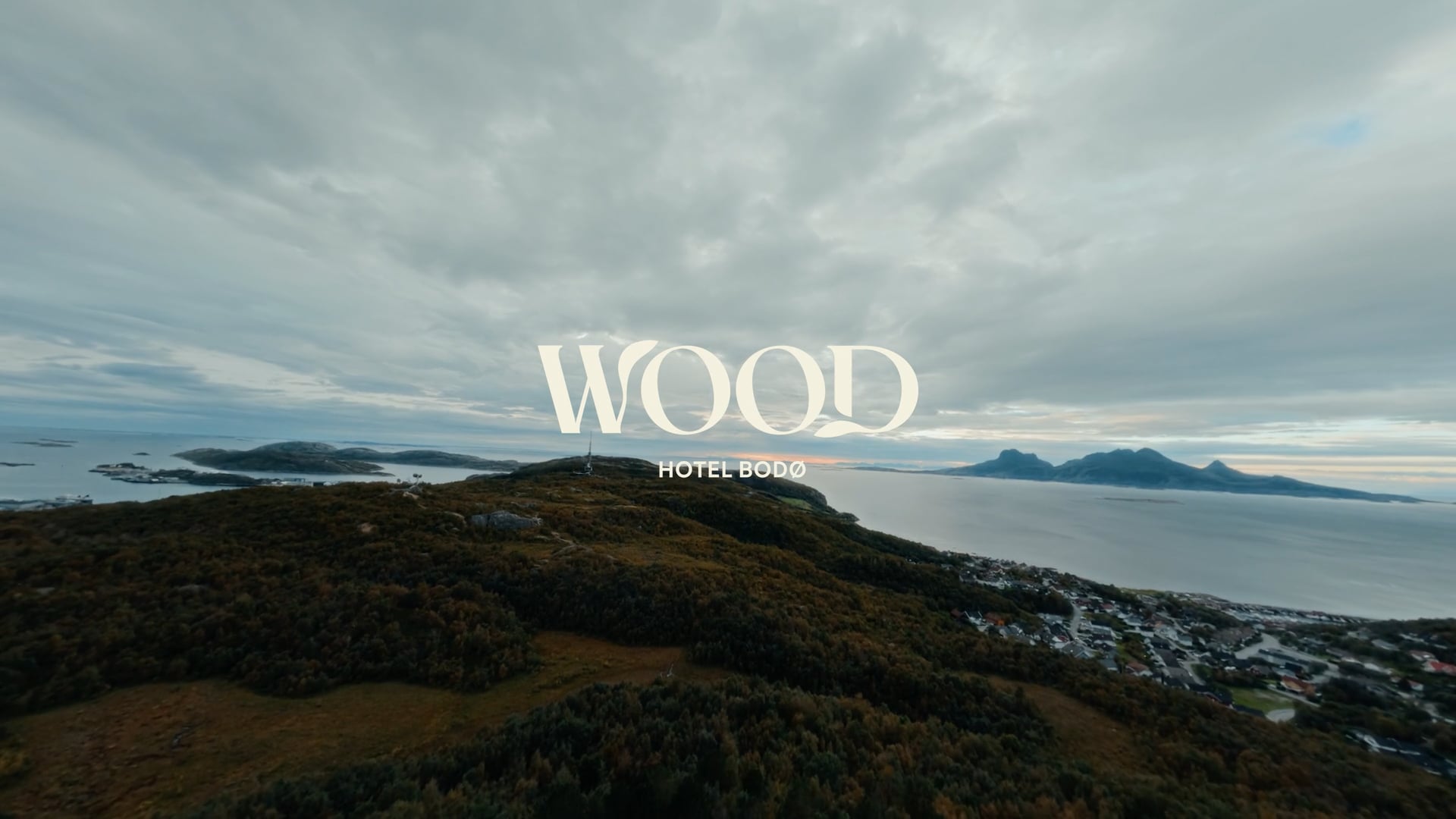 FPV flythrough // WOOD hotell Bodø