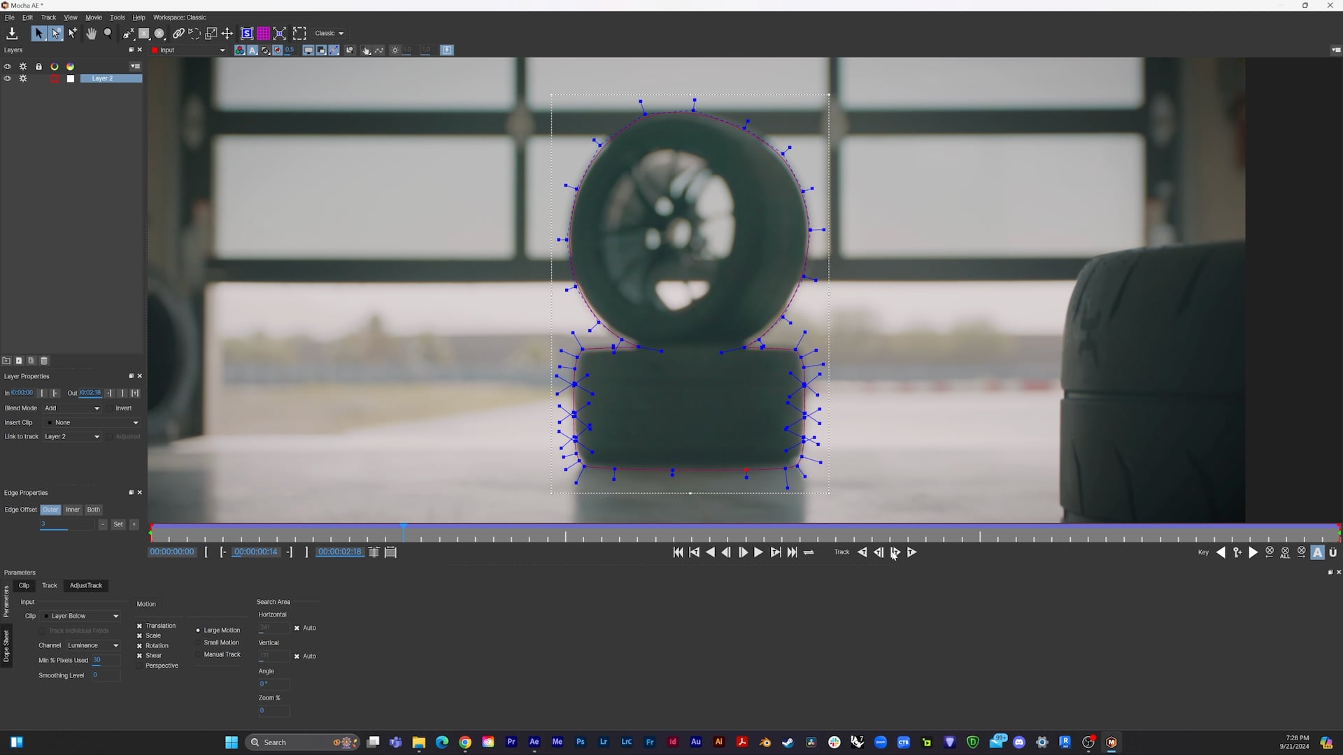 VFX BREAKDOWN FOR HOOSIER RACING TIRE'S PRODUCT LAUNCH VIDEO | LURE DIGITAL