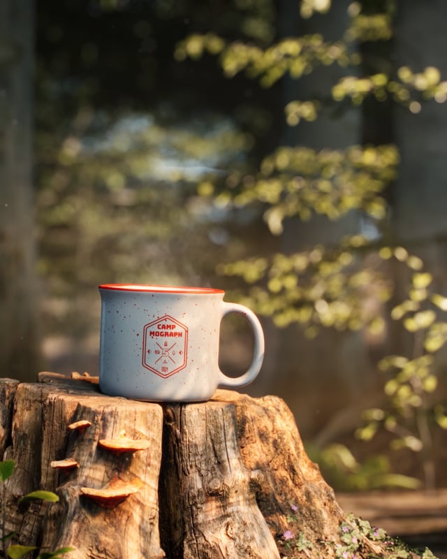 3D Artwork – Camp Mograph Mug